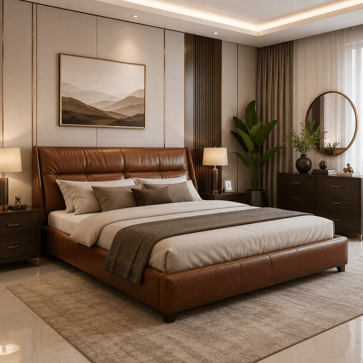 leather-beds
